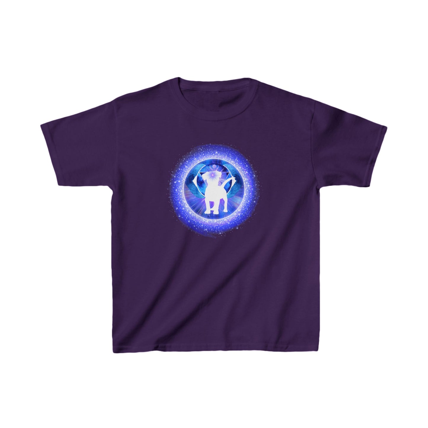 Dog Chakra Series - THIRD EYE CHAKRA - Kids Heavy Cotton™ Tee