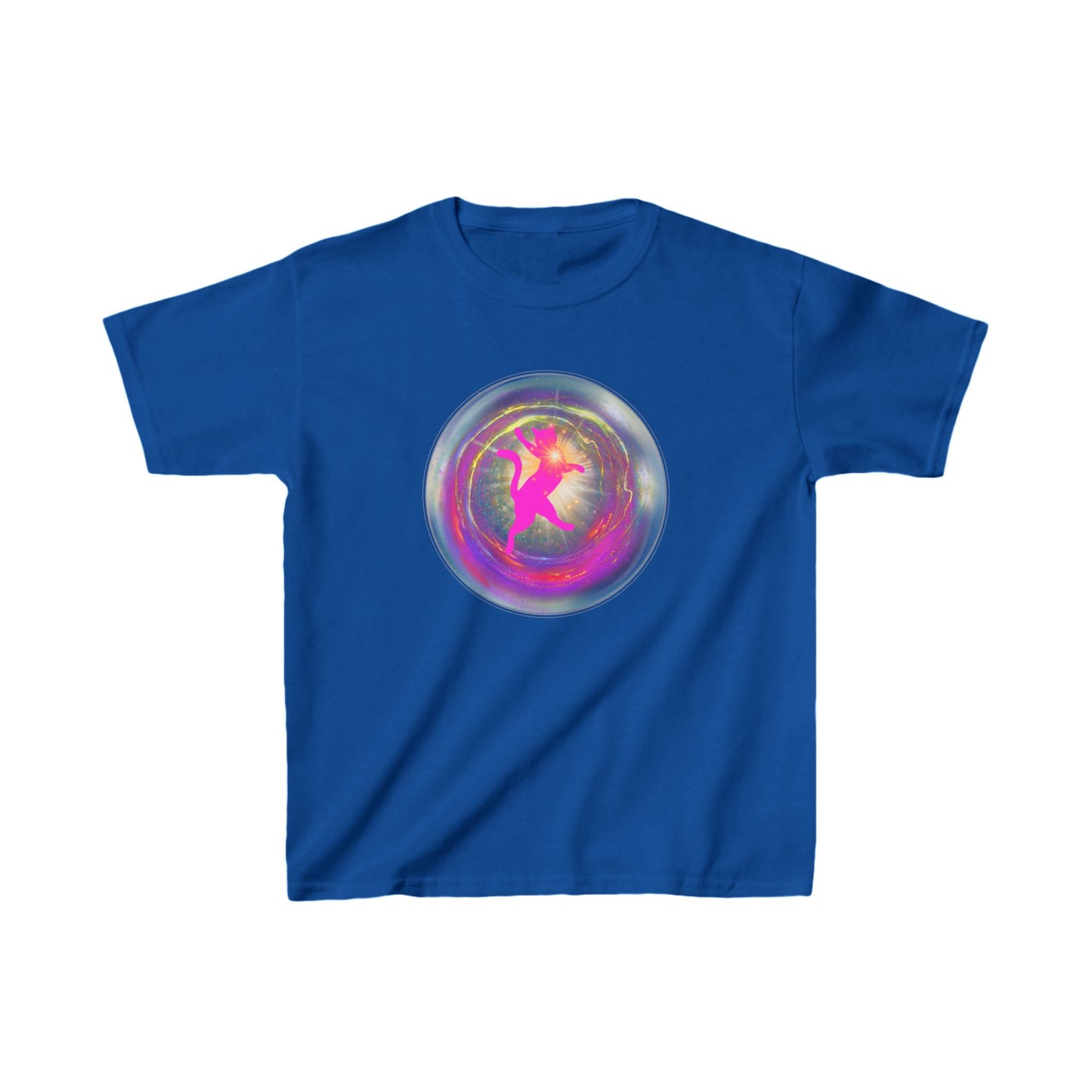 CAT LOVE LIGHT - Kids Heavy Cotton™ Tee