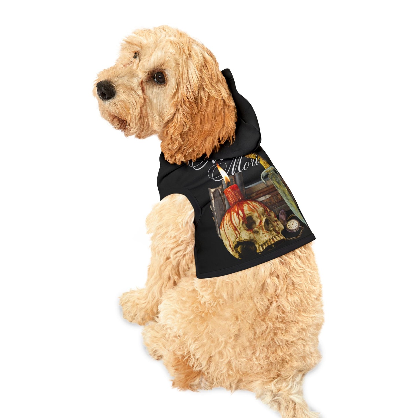 MEMENTO MORI- RONIN - Dog Hoodie (Black)