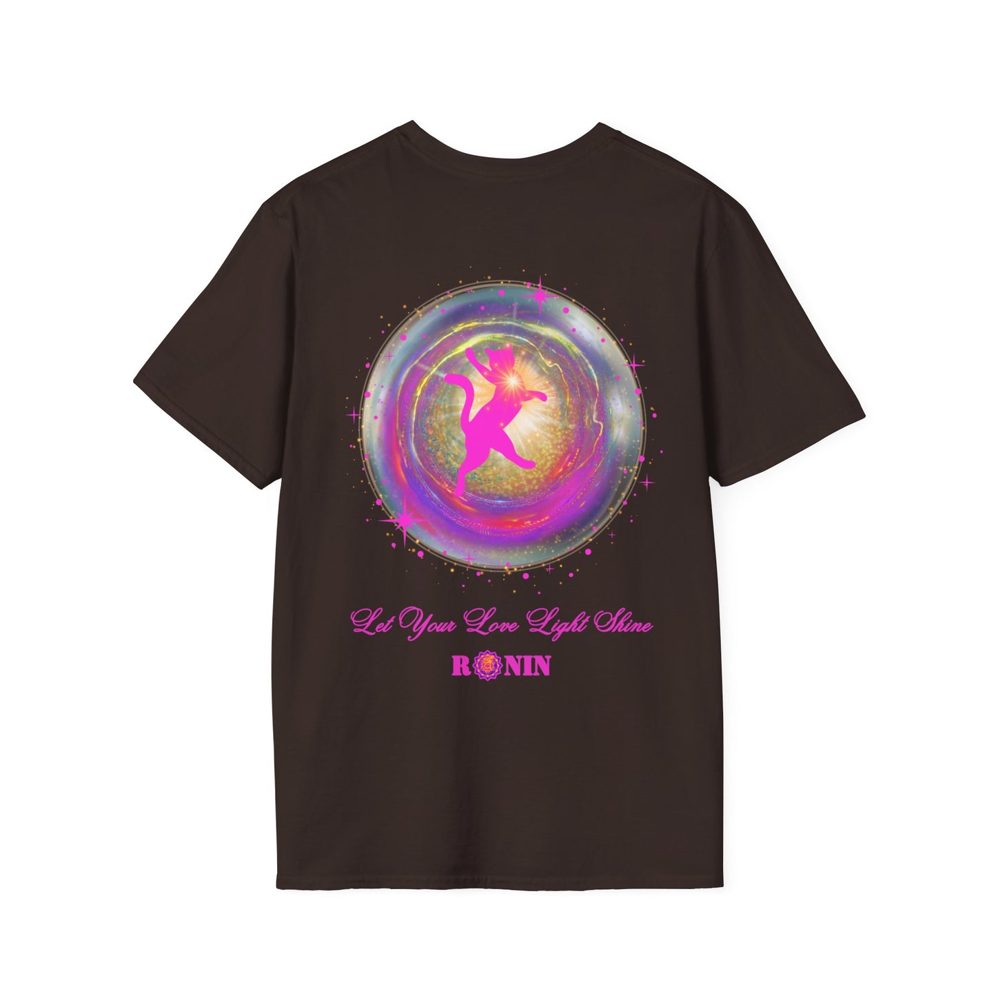CAT LOVE LIGHT - Unisex Softstyle T-Shirt