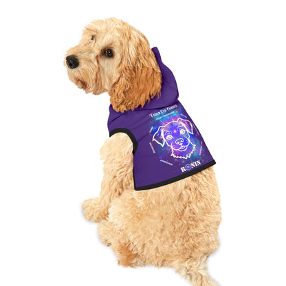 Dog Chakra Series- THIRD EYE CHAKRA - INDIGO - Animal Hoodie