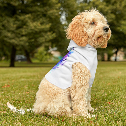 Dog Chakra Series- THIRD EYE CHAKRA - White - Animal Hoodie