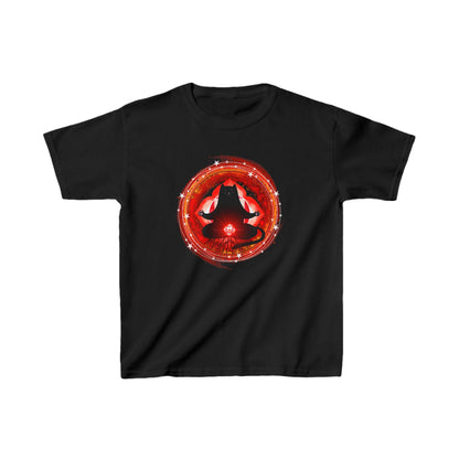 Cat Chakra Series - ROOT CHAKRA - Kids Heavy Cotton™ Tee