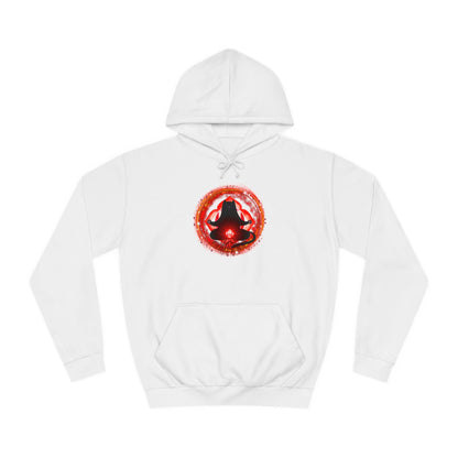 Cat Chakra Series - ROOT CHAKRA - Unisex College Hoodie