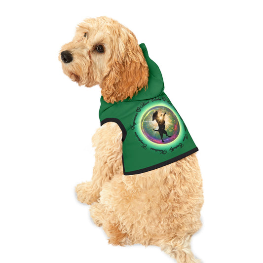 Dog Chakra Series - HEART CHAKRA - GREEN - Animal Hoodie