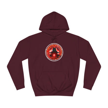 Cat Chakra Series - ROOT CHAKRA - Unisex College Hoodie