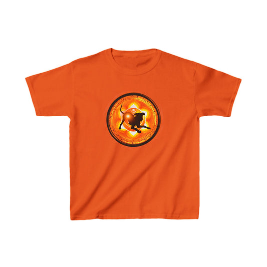 Dog Chakra Series - SACRAL CHAKRA - Kids Heavy Cotton™ Tee