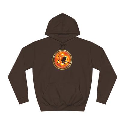 Dog Chakra Series - SACRAL CHAKRA - Unisex College Hoodie