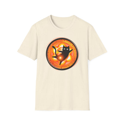 CAT CHAKRA SERIES - SACRAL CHAKRA 2 - Unisex Softstyle T-Shirt