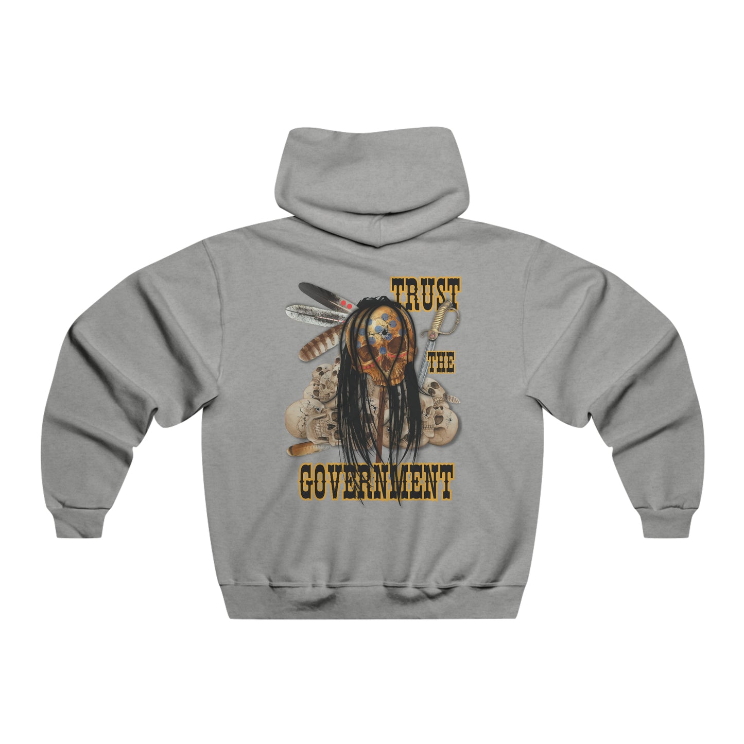 TRUST THE GOVERNMENT - Men's NUBLEND® Hooded Sweatshirt