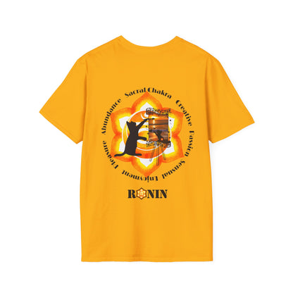 CAT CHAKRA SERIES - SACRAL CHAKRA 2 - Unisex Softstyle T-Shirt