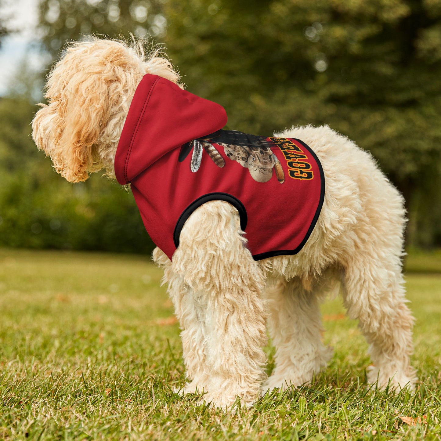 TRUST THE GOVERNMENT - RED - RONIN - Dog Hoodie