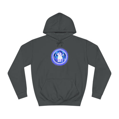 Dog Chakra Series - THIRD EYE CHAKRA - Unisex College Hoodie