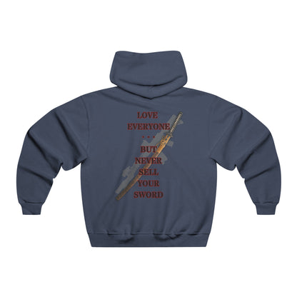 NEVER SELL YOUR SWORD - Men's NUBLEND® Hooded Sweatshirt