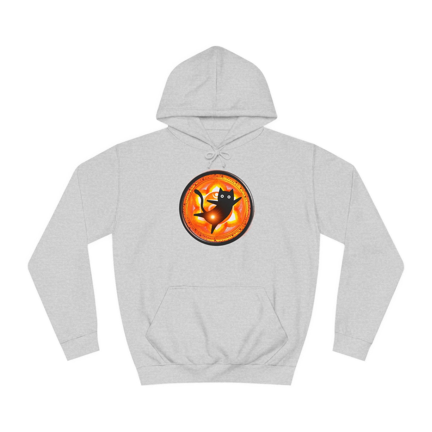 Cat Chakra Series - SACRAL CHAKRA 2 - Unisex College Hoodie