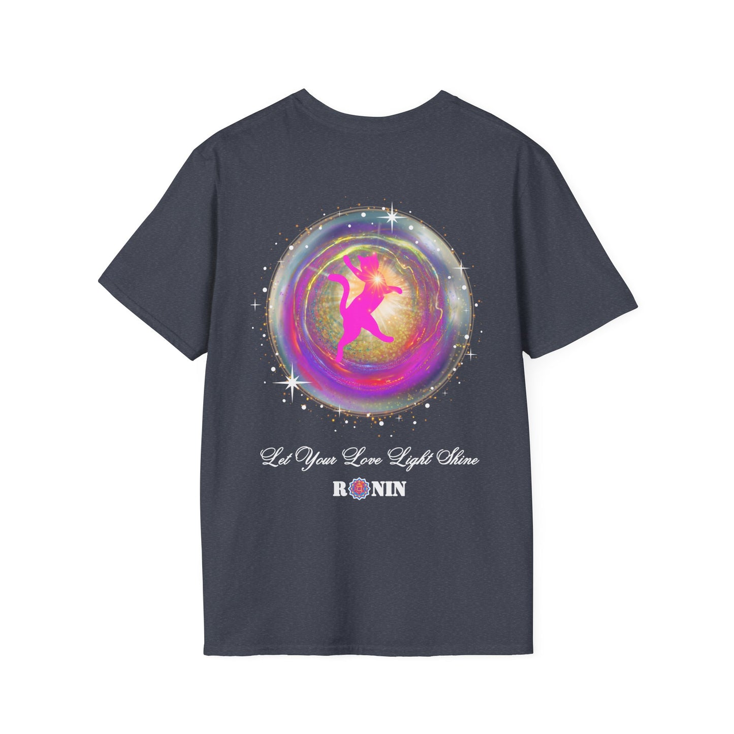 CAT LOVE LIGHT - Unisex Softstyle T-Shirt