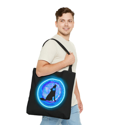 Dog Chakra Series - Throat Chakra - AOP Tote Bag