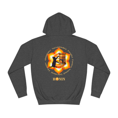 Cat Chakra Series - SACRAL CHAKRA - Unisex College Hoodie