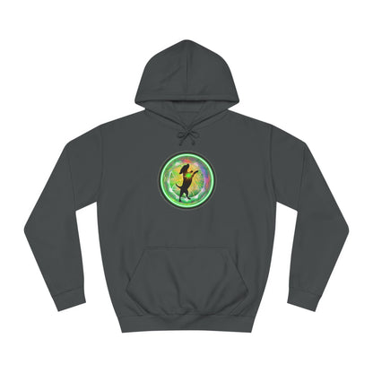 Dog Chakra Series - HEART CHAKRA - Unisex College Hoodie