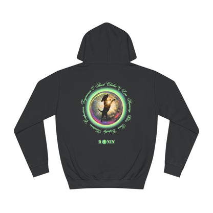 Dog Chakra Series - HEART CHAKRA - Unisex College Hoodie