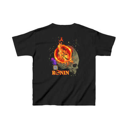 ELEMENTAL SANSHIN SERIES - KA - FIRE - Kids Heavy Cotton™ Tee