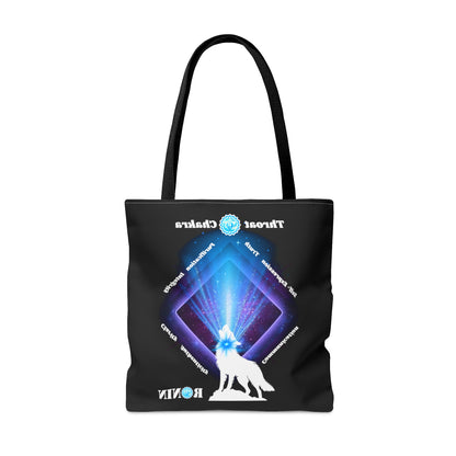 Dog Chakra Series - Throat Chakra - AOP Tote Bag