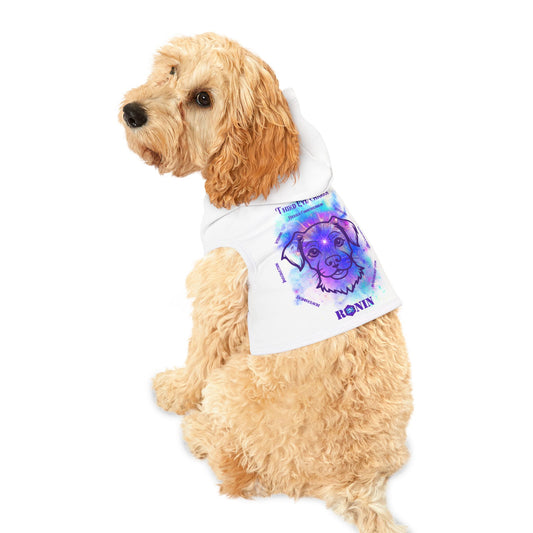 Dog Chakra Series- THIRD EYE CHAKRA - White - Animal Hoodie