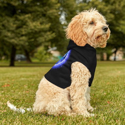 Dog Chakra Series- THIRD EYE CHAKRA - FRONT - Black - Animal Hoodie