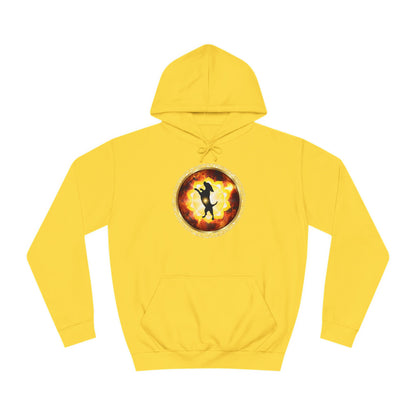 Dog Chakra Series - SOLAR PLEXUS CHAKRA - Unisex College Hoodie