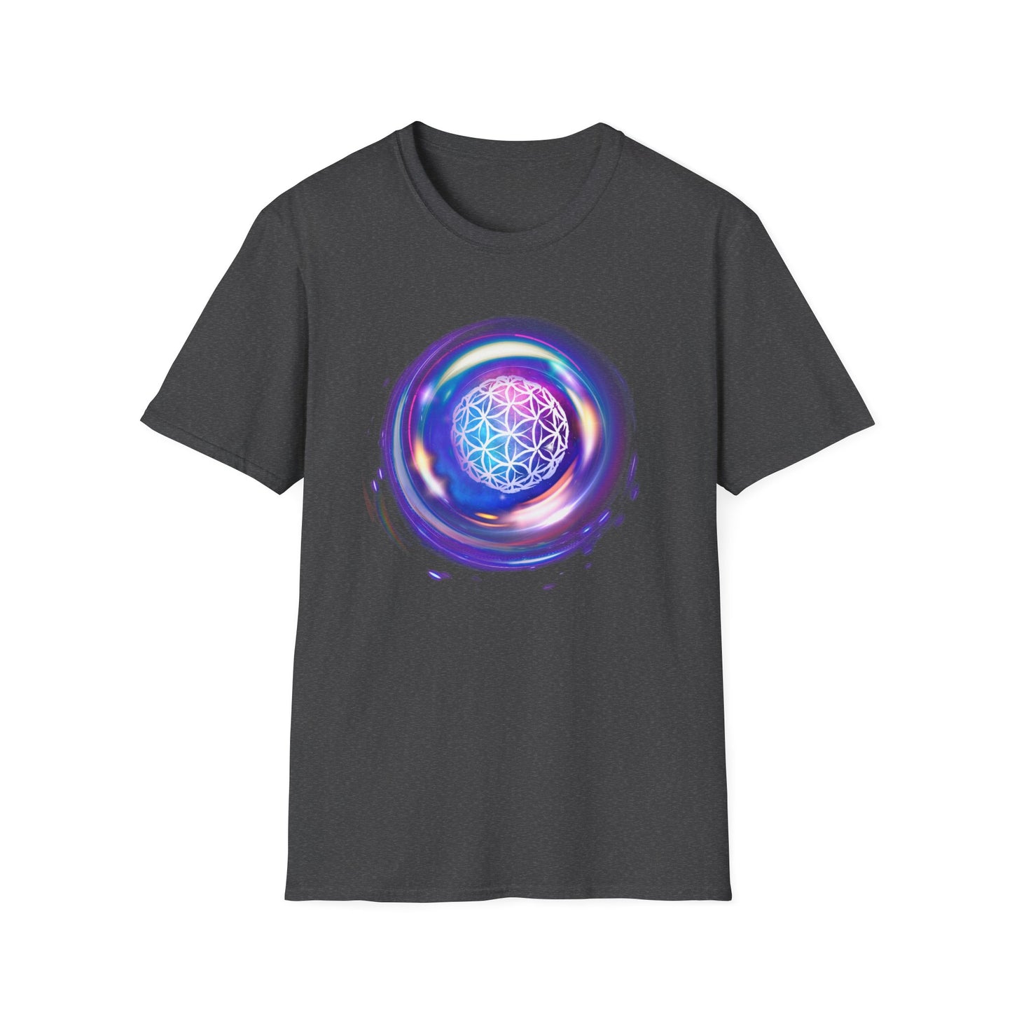 Sacred Geometry Series - SEED OF LIFE - Unisex Softstyle T-Shirt