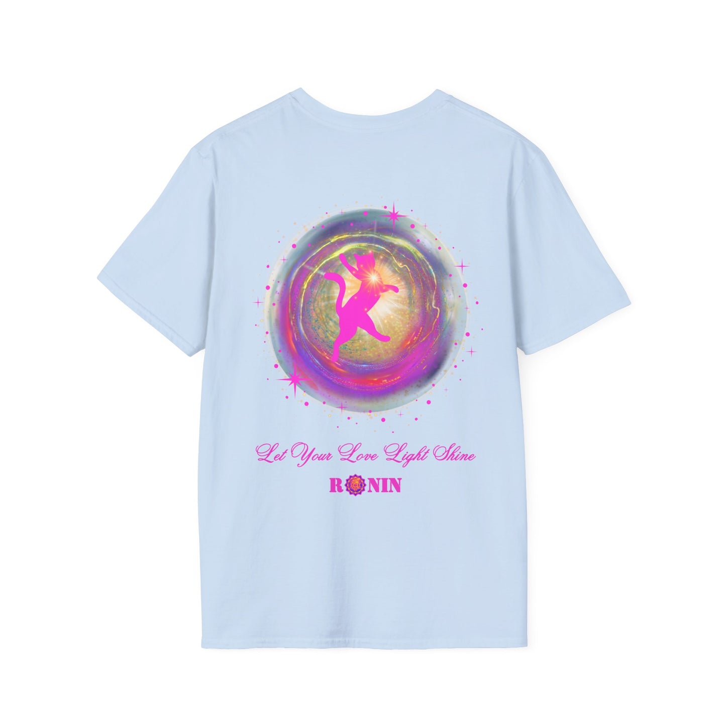 CAT LOVE LIGHT - Unisex Softstyle T-Shirt