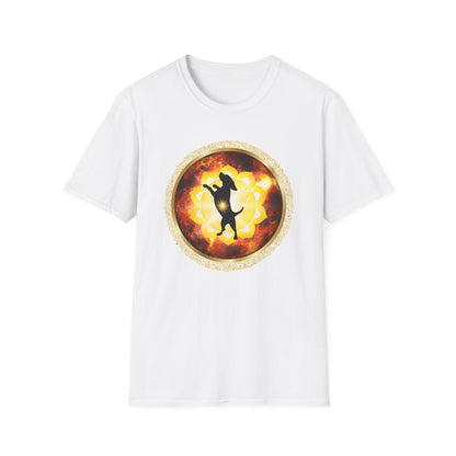 DOG CHAKRA SERIES - SOLAR PLEXUS CHAKRA- Unisex Softstyle T-Shirt