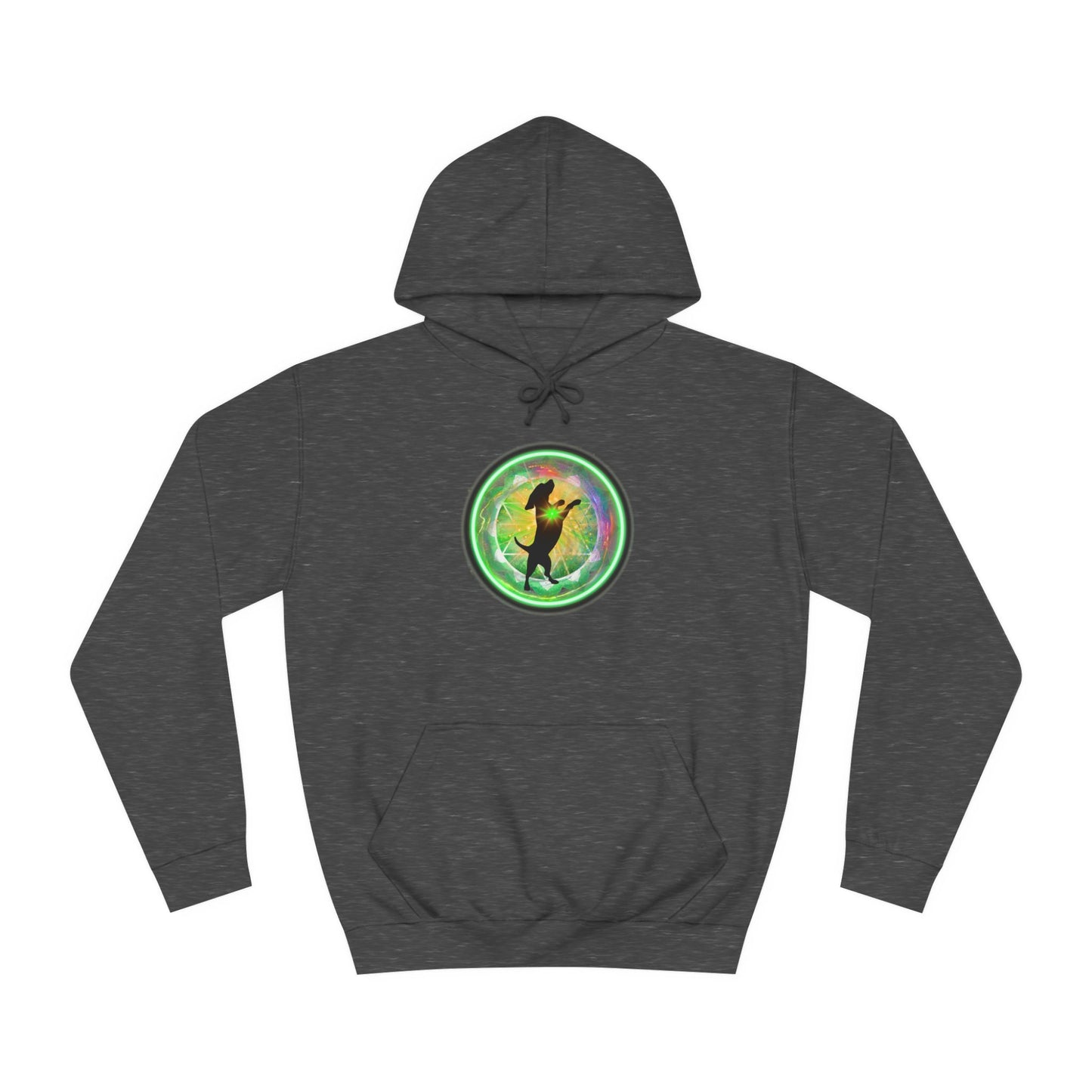 Dog Chakra Series - HEART CHAKRA - Unisex College Hoodie