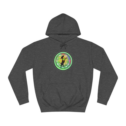 Dog Chakra Series - HEART CHAKRA - Unisex College Hoodie