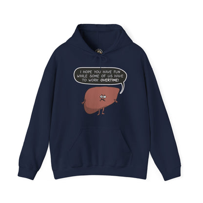 MACK’S LIVER  Unisex Heavy Blend™ Hooded Sweatshirt