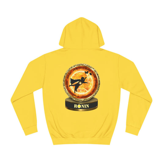 Cat Chakra Series - SOLAR PLEXUS CHAKRA - Unisex College Hoodie