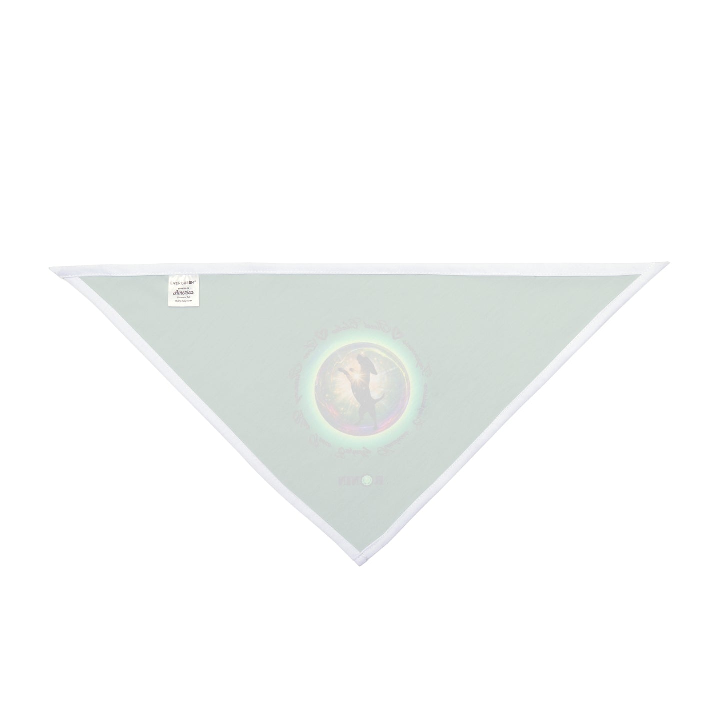 Dog Chakra Series - HEART CHAKRA - GREEN - Pet Bandana