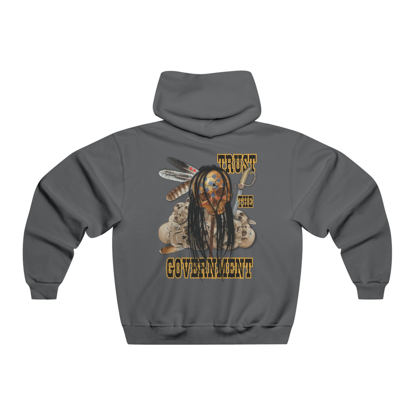 TRUST THE GOVERNMENT - Men's NUBLEND® Hooded Sweatshirt