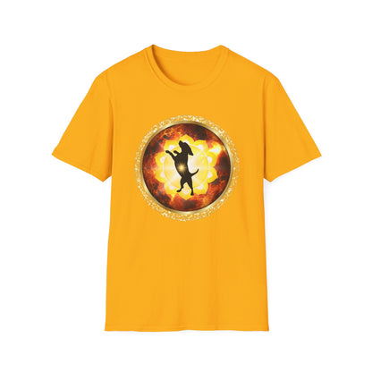 DOG CHAKRA SERIES - SOLAR PLEXUS CHAKRA- Unisex Softstyle T-Shirt