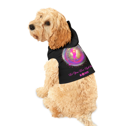 DOG LOVE LIGHT - Black - Animal Hoodie