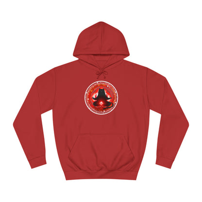 Cat Chakra Series - ROOT CHAKRA - Unisex College Hoodie