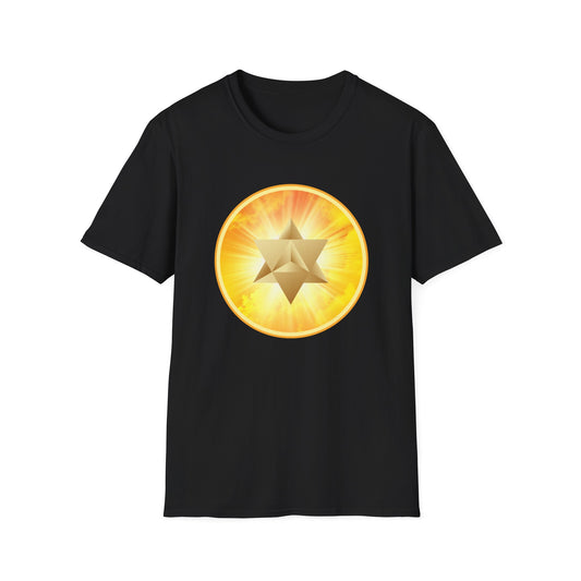 Sacred Geometry Series - MERKABA - Unisex Softstyle T-Shirt