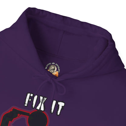 FIX IT DON’T FINISH IT PG-13 Unisex Heavy Blend™ Hooded Sweatshirt