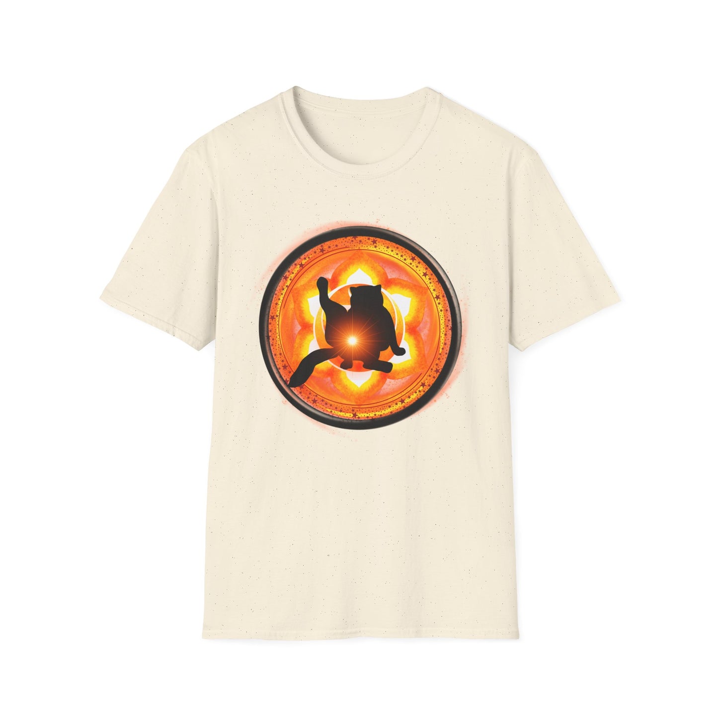 CAT CHAKRA SERIES - SACRAL CHAKRA- Unisex Softstyle T-Shirt