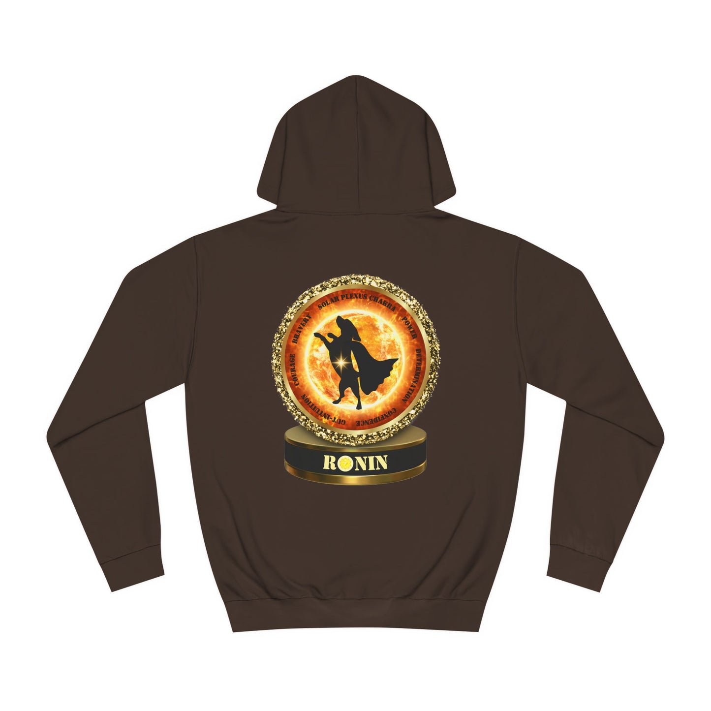 Dog Chakra Series - SOLAR PLEXUS CHAKRA - Unisex College Hoodie