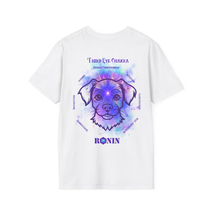 DOG CHAKRA SERIES - THIRD EYE - Unisex Softstyle T-Shirt