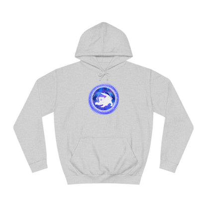 Cat Chakra Series - THIRD EYE CHAKRA - Unisex College Hoodie