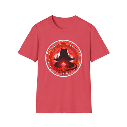 Cat Chakra Series - Root Chakra - Unisex Softstyle T-Shirt