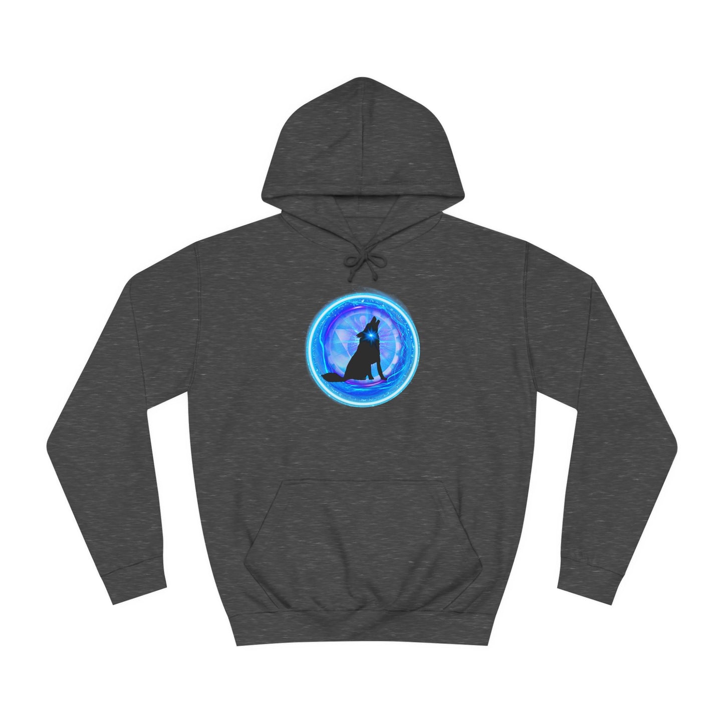 Dog Chakra Series - THROAT CHAKRA - Unisex College Hoodie