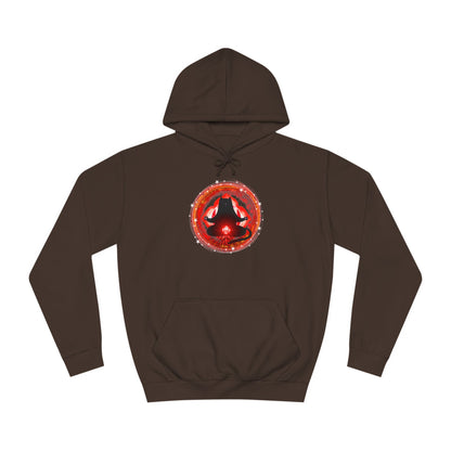 Cat Chakra Series - ROOT CHAKRA - Unisex College Hoodie